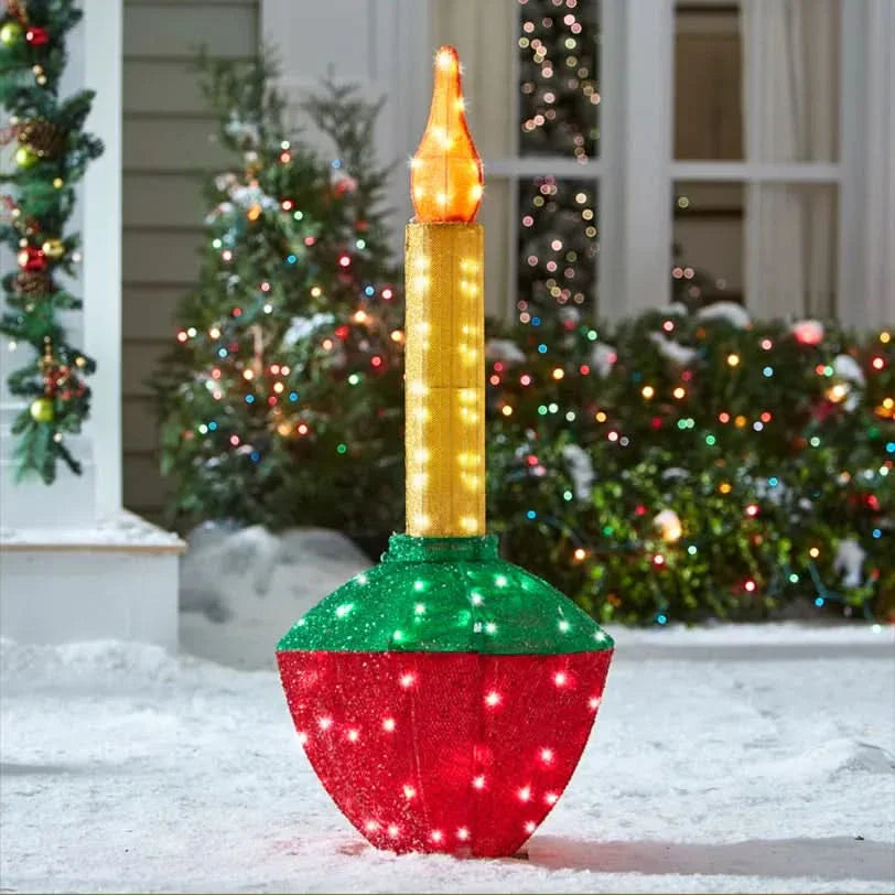Luz Cintilante Bolha de Natal com 115 LEDs – 127 cm