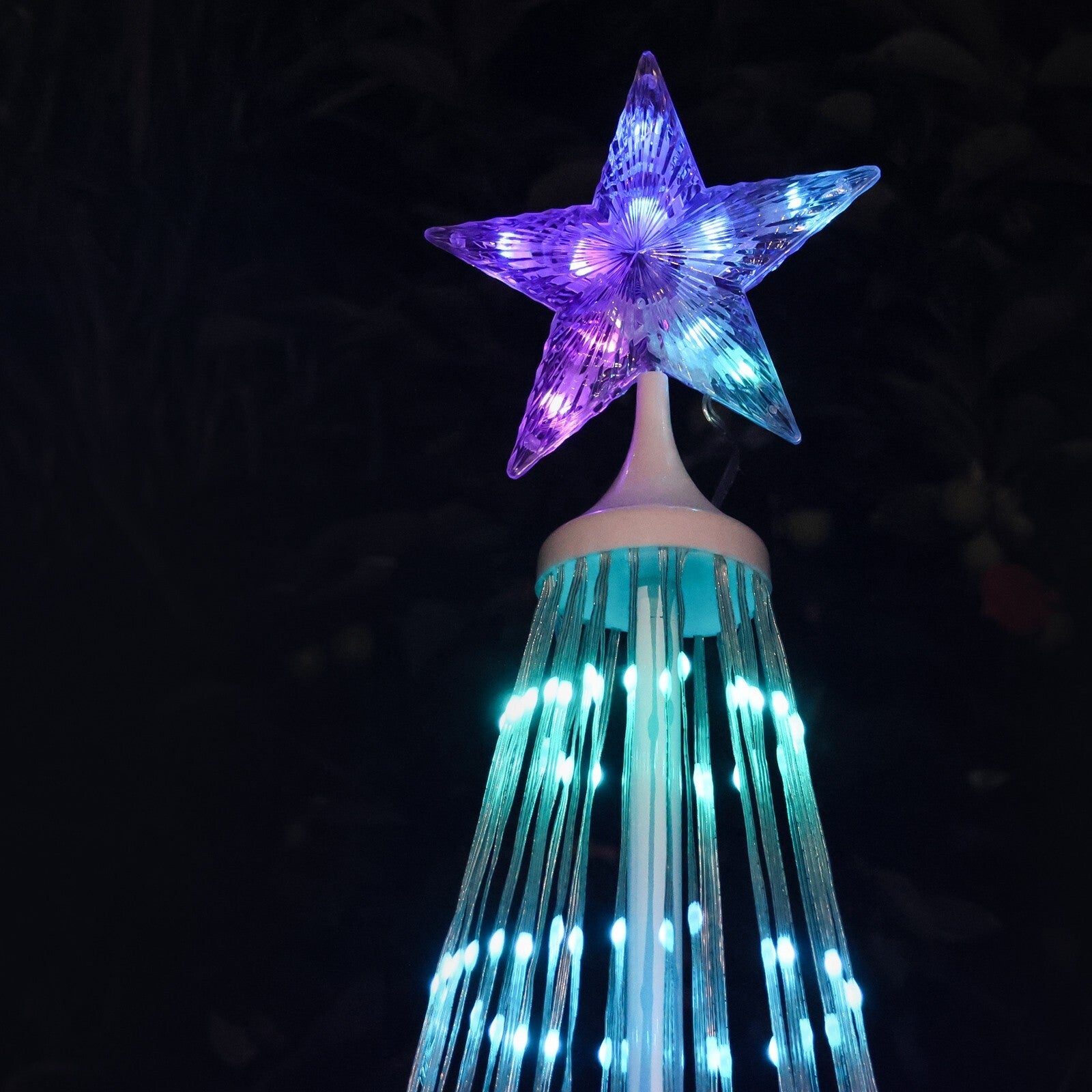 LED Christmas Tree 2025 – Complete Kit with Frame + LEDs + Star [Bivolt]