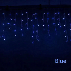 Cortina de Luzes LED Natalinas – Encanto e Magia para sua Casa