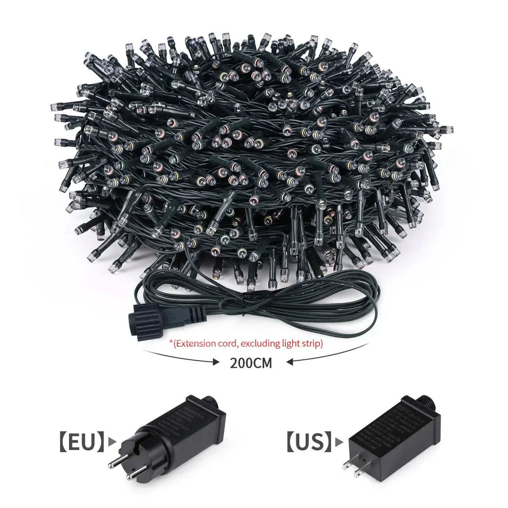 Luzes de Natal LED Impermeáveis - Encanto e Magia